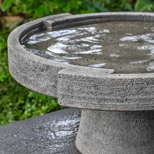 Campania International, Inc Concept Concrete Birdbath & Reviews | Wayfair